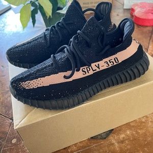 Adidas Yeezy SPLY black and tan